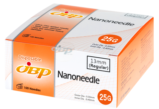 Nano Nadeln 25G 13mm (100 stk.)