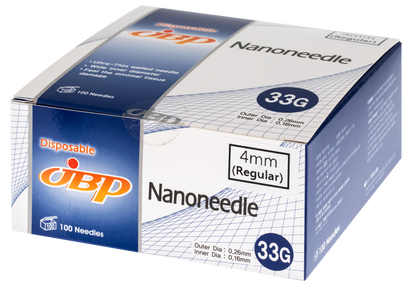 Nano Nadeln 33G 4mm (100 stk.)