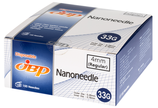 Nano Nadeln 33G 4mm (100 stk.)